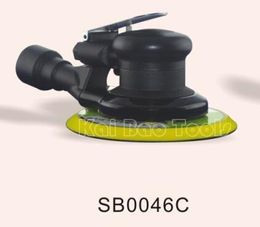 Hulpmiddelen 6 inch lucht-vlakschuurmachine centraal vacuüm baan 5 mm pneumatische schuurmachine vacuüm polijstgereedschap (SB0046C)