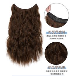 perruques bouclées humaines Pièces de pêche extensions de cheveux Wigs Femmes Femmes Large Wavy Long Curly Hair Wigs Wigs