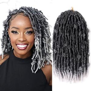 Human Hair Bulks Dansama Synthetic 14'18'24' Butterfly Locs Hair Pre Looped Distressed Locs Crochet Hair Soft Messy Butterfly Locs Crochet Hair 230921