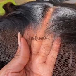 Perruques capless de cheveux humains droites 5x5 6x6 7x7 perruques de fermeture de dentelle 180 densité dentelle frontale perruques de cheveux humains perruque droite péruvienne pré plumée Remy Jarin x0802