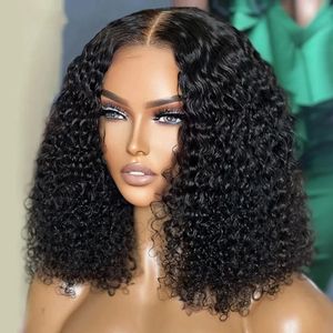 Perruque Lace Front Wig naturelle bouclée, cheveux humains, Deep Wave, densité 250, 13x6, 13x4, 12 pouces, 5x5, sans colle, cheveux de bébé, pour femmes