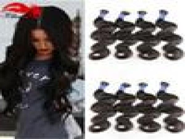 Cheveux humains pour micro-tresses 50 gbundle 3 pcs lot de carrosserie non traitée