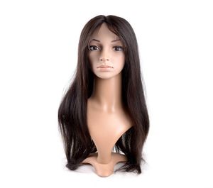 Medias pelucas de cabello humano para mujeres blancas peluca kosher cabello europeo cabello camboyano virgen peluca de encaje recto rizado 7951934
