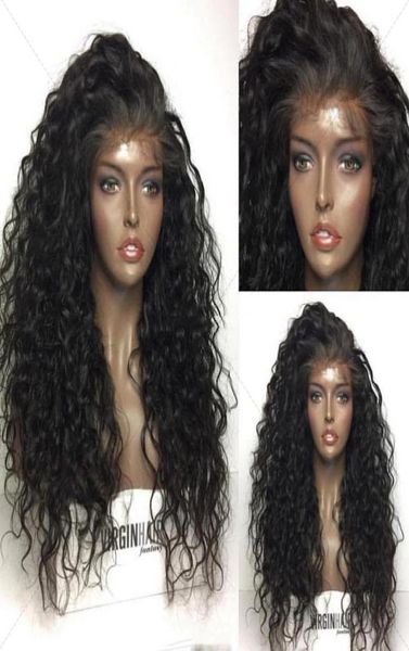 Perruque de cheveux humains 150 densité sans glue sans lace en dentelle brésilienne vierge perruques pour femmes noires