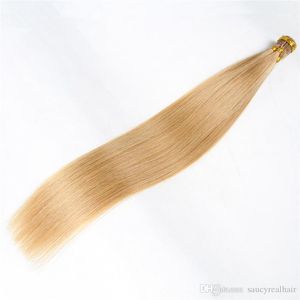 indien remy bâton de cheveux humains i tip in hair extensions 100g pack 1g s 200s lot brown color 4 hair free
