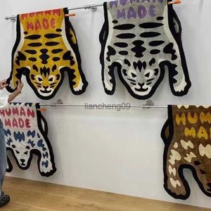 Human Made Salon Tapis Animal Tigre Irrégulier Tapis Tapis Antidérapant Chambre Tapis De Luxe Tapis De Chevet Chambre Décor À La Maison L230619