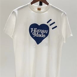Human Made x Girls t-shirt Don't Cry Slogan T-Shirt Hommes Femmes qualité supérieure drop 210420