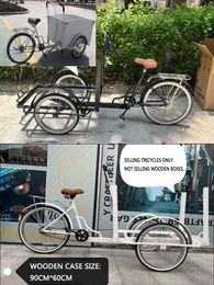 Tricycle de pédale humain / vélo à trois roues ordinaire