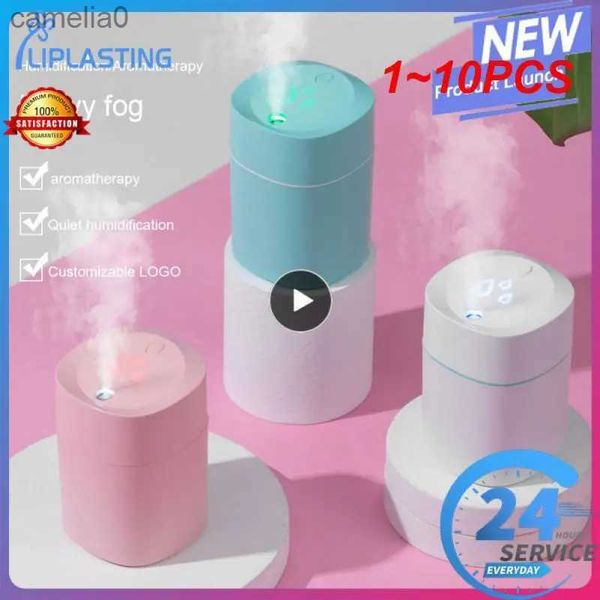 Humidificadores 1 ~ 10PCS Humidificador de aire USB antigravedad Gotas de agua levitantes ultrasónicas Cool Mist Maker Fogger Purificador de aire PerfumeL231226