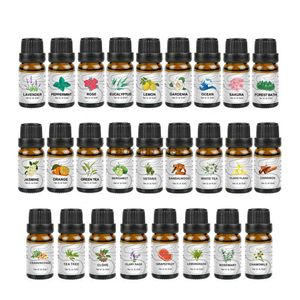 Humidificadores 10 ml Difusor Aceite Humidificador Fragancia Aceite esencial Solubilidad en agua Lavanda Menta Rosa Eucalipto Limón Gardenia Océano YQ230926