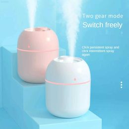 Humidificateurs 220ml H2O humidificateur d'air Mini Portable USB diffuseur d'arôme avec brume fraîche pour chambre ménage voiture plantes purificateur Humificador L230914