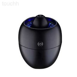 Bevochtigers 260 ml luchtbevochtiger USB auto aroma diffuser umidificador diffuseur huiile essentiel draagbare mist maker blauw led licht l230914