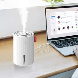 Humidificateurs 280ml Humidificateur d'air USB Aroma Diffuseur essentiel pour le bureau à domicile Aromathérapie Humidificador Mist