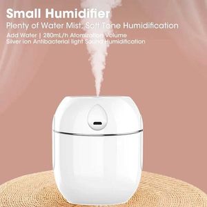 Humidificateurs 3-en-1 Aromathérapie Humidificateur Diffuseur 250 ml grande capacité USB Bureau du bureau à domicile Huile essentielle Diffuseur Air Humidificateur Y240422