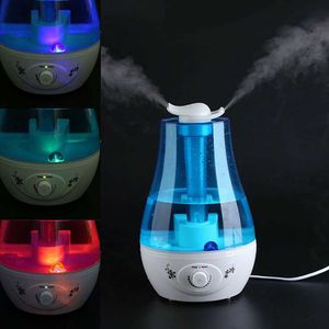 Humidificateurs 3000ML humidificateur d'air à ultrasons Double pulvérisateurs grand Volume de brume fabricant de brouillard diffuseur d'huile essentielle pour le bureau à domicile chambre de bébé L230914