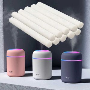 Humidificateurs 300 ml Air Humidificateur Portable Ultrasonic Couleur Lumière H2O Diffuseur aromatique CHAMBRE PURIFICATION DES MOYENS DÉHUMUMIDIFICATION Y240422