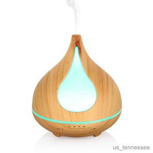 Humidificateurs 300ML Aromatherapy Essential Diffuser Ultrasonic Cool Mist Aroma Humidificateur d'air avec lumière LED pour Home Room Fragrance Spa R230615