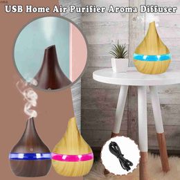 Humidificateurs 300 ml Humidificateur aromathérapie diffuseur Air Appliance Vaporizer Evaporator Environnement Aromatizer Aroma Humidificateurs Salle