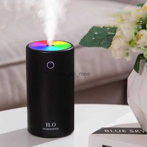 Luchtbevochtigers 400ML Luchtbevochtiger H2o USB Aroma Essentiële olie Diffuser Met Kleurrijk Nachtlampje Kamer Thuis Auto Luchtbevochtiger Diffuser-Nieuw YQ230926