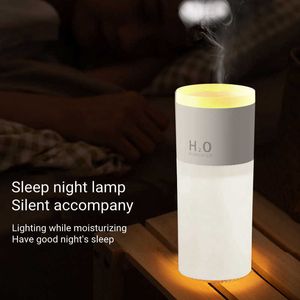 Humidificateurs 500 ml maison guérison anneau de fumée humidificateur d'air électrique USB diffuseur d'eau d'aromathérapie à ultrasons avec lampe LED colorée