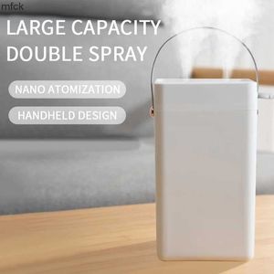 Bevochtigers luchtbevochtiger Dual Spray 3l grote capaciteit Home Mute Diffuser HEIVERSHEIDING USB Aromatherapy Office Slaapkamer Spray Attromizer