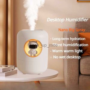 Humidificateurs Humidificateur d'air maison silencieuse chambre petit bébé enceinte climatisation chambre bureau aromathérapie astronaute YQ230927