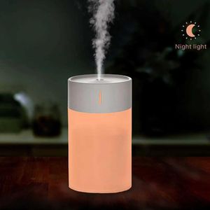 Humidificateur d'air USB, diffuseur d'huile essentielle et d'arôme, humidificateur romantique, Mini purificateur de brume fraîche pour maison et voiture