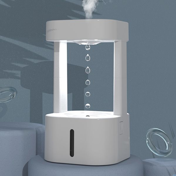 Humidificateurs Anti-gravité Humidificateur à contre-courant Hydrater la peau Mini humidificateur créatif Soulager la fatigue Sécurité muette pour bureau Yoga Gym 230427