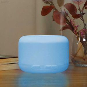 Humidifiers Aromacare 500ML Air Humidifier USB Aroma Diffuser Portable Aromatherapy Oil Diffuser with 7 LED Lights For Office Bedroom Home L230914