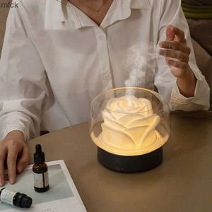 Humidificateurs BPA DIFFUSER D'ARROME libre 400 ml MOTAIN Voir le diffusor de l'aromathérapie à l'huile avec lampador à LED chaude et couleur Humidificador