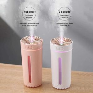 Humidificateurs de voiture, nouveau, Portable, 280ML, parfum de voiture, tasse légère, diffuseur d'air, livraison directe