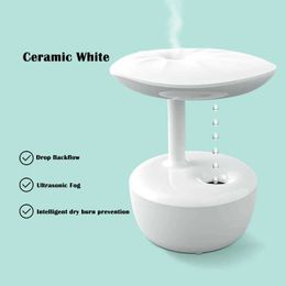 Humidificateurs Counter Gravity Humidificateur Petit ménage Color Bureau Bureau de bureau Droplettes à contre-courant Spray d'air Y240422