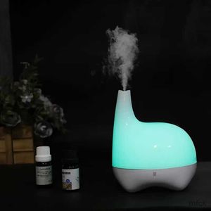 Humidificateurs Diffuseur d'huile essentielle d'aromathérapie d'éléphant créatif USB diffuseur d'humidificateur d'air d'arôme ultrasonique électrique avec lampe LED