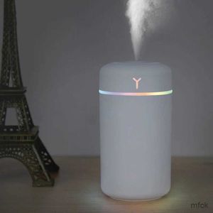 Humidificateurs d'air électriques, diffuseur d'huile aromatique, pulvérisateur à brume fraîche USB avec veilleuse colorée pour maison et voiture