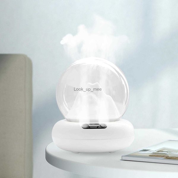 HUMIDIFIERS ÉLECTRIQUE DOUBLE BOSTES HUMIDIFICATEUR USB AVEC COULEUR LUMIÈRE 2L POUR LE TRAVAIL DORME D'HUME INDÉRENCE DORME CUISINE YQ230927