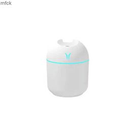 Humidificadoras Lámparas de fragancia 250 ml Humidificador de aire USB Aroma Diffuser para automóvil Home Ultrasonic Mist Maker con lámpara de color LED difusor