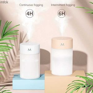 Humidificateurs Lampes de parfum 260 ml Aroma Diffuseur USB Smart Ultrasonic Air Humidificateur Desktop Mute Huile Diffuseur Atomizer avec lampe LED pour voiture à domicile