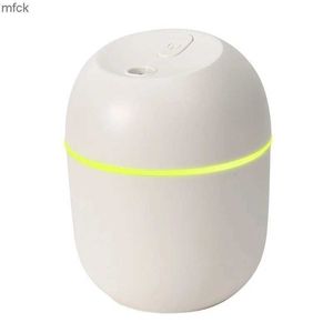 Humidificateurs Lampes à parfum Ultrasonic Mini Air Humidificateur Aroma Oil Diffuseur pour la voiture USB Fogger brume Maker avec lampe de nuit LED Appliance Home