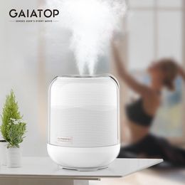 Humidificadores gaiatop dormitorio aire humidificador 3l capacidad humidificador silencioso para el hogar usb nano fino neblina de escritorio humidificador con luz nocturna