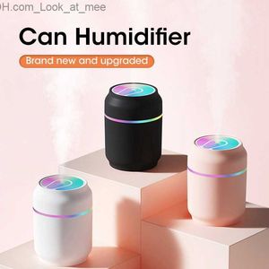 Humidificateurs Accueil Air Humidifi Diffus Diffuseur de voiture Désodorisant de voiture 300 ml Purificateur d'air Humidificateur à ultrasons Mini Humidificateur d'air Huile Essenti Q230901