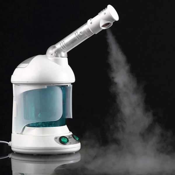 Humidificateurs Hot Mist Facial Steamer Face Hydratant Humidificateur Sket Ozone Ozone Stérilisation Aromatherapy Kingdom