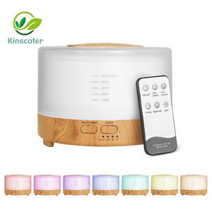 Humidificateurs Humidificateur d'air domestique 500 ml Support Diffuseur d'arôme d'huile essentielle avec haut-parleur BT