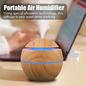 HUMIDIFIEURS MÉNAGNE Scionde d'air Humidificateur Purificateur Purificateur Perficeur USB Ultrasonic Fog Spray Perfume d'huile essentielle Y240422