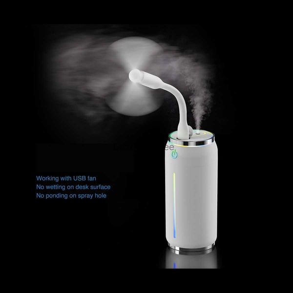 Humidificateurs Humidificateur Humidification Petit Ventilateur Instrument Hydratant Huile de Bureau Aromathérapie Machine 220ML B YQ230928