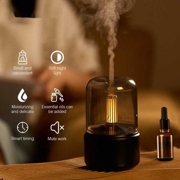 Humidificateurs KINSCOTER aromathérapie huile essentielle diffuseur de parfum électrique USB diffuseur d'arôme Mini chambre humidificateur d'air à ultrasons L230914