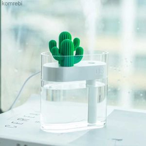 Humidificateurs Mini Cactus humidificateurs d'air huile essentielle arôme diffuseur Portable USB parfum brumisateur brumisateur pour chambre maison voiture plante L240115