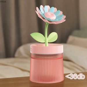 Humidificateurs New Aroma Diffuseur Air Humidificateur Ultrasonic Cool Maker Maker Humidificateur RVB Night Light Auto Arrêt Super Quiet Humidificateur