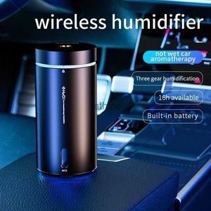 Humidificateurs Nouveau diffuseur d'arôme d'humidificateur de voiture coloré diffuseur d'huile essentielle Portable pour BMW Volkswagen PassatTesla humidificateur de pièce YQ240122