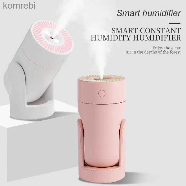 Humidificateurs Nouveau humidificateur éblouissant intelligent humidité constante USB maison bureau automatique secouant la tête pulvérisation purificateur d'air L240115