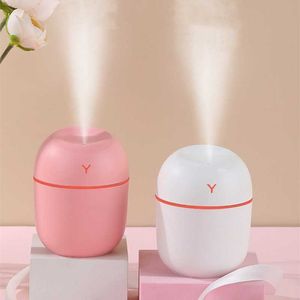 Humidificateurs Nouveau Humidificador Mini humidificateur d'air arôme diffuseur d'huile essentielle humidificateur Portable pour maison voiture USB avec lampe de nuit LED